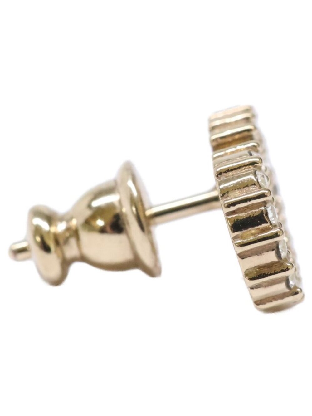 Dior Clair D Lune de Metal & Crystal Single Earring - Picture 4 of 7